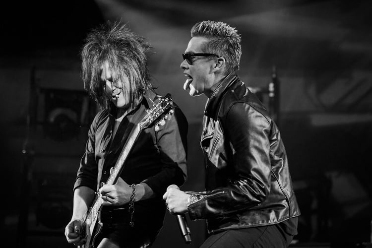Steve Stevens and Mark McGrath - Suzanne Cordeiro Photography