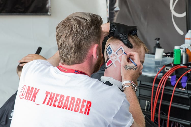 X Games Barber Shop - Suzanne Cordeiro Photography