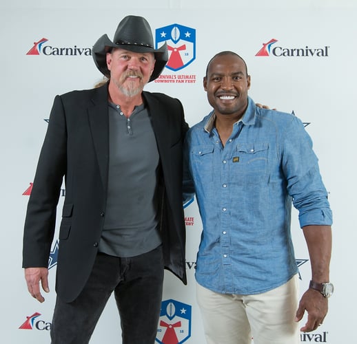 Trace Adkins and Darren Woodson - Suzanne Cordeiro Photography