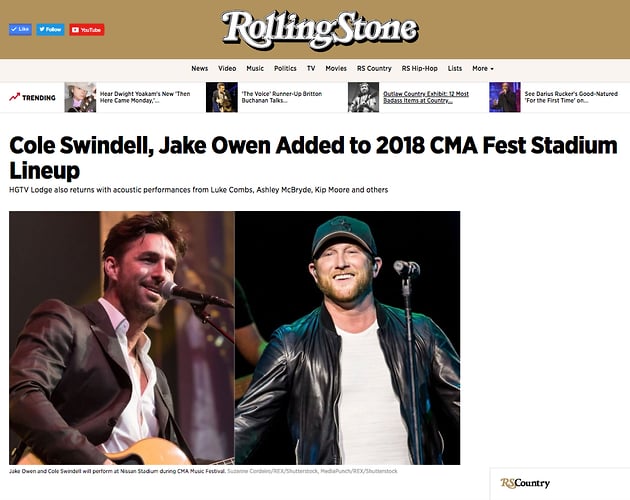 Cole Swindell - Suzanne Cordeiro Photography