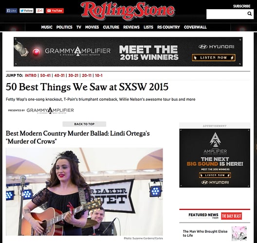 Lindi Ortega - Suzanne Cordeiro Photography