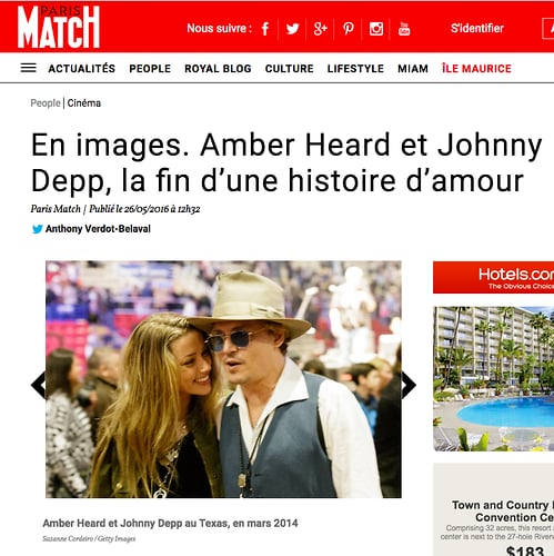 Johnny Depp and Amber Heard - Suzanne Cordeiro Photography