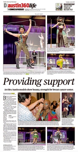 Art Bra Austin photo story, Austin American-Statesman - Suzanne Cordeiro Photography