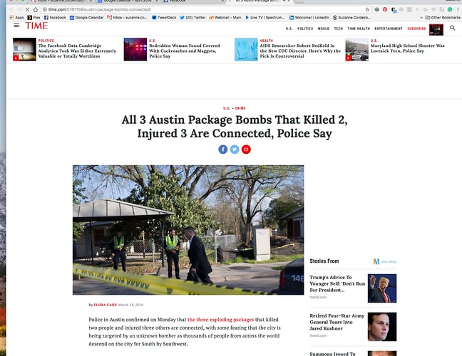 Austin Package Bomber Mark Conditt - Suzanne Cordeiro Photography