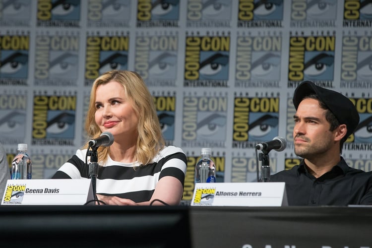 Geena Davis and Alfonso Herrera - Suzanne Cordeiro Photography