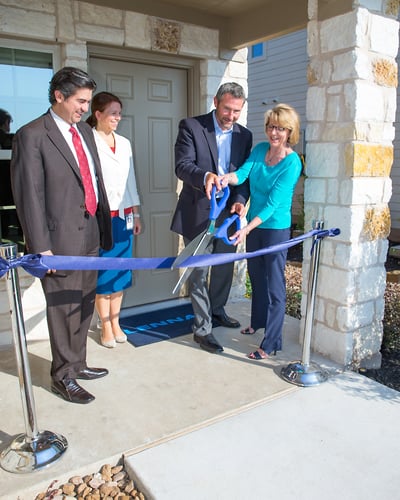 Lennar Homes ribbon cutting - Suzanne Cordeiro Photography